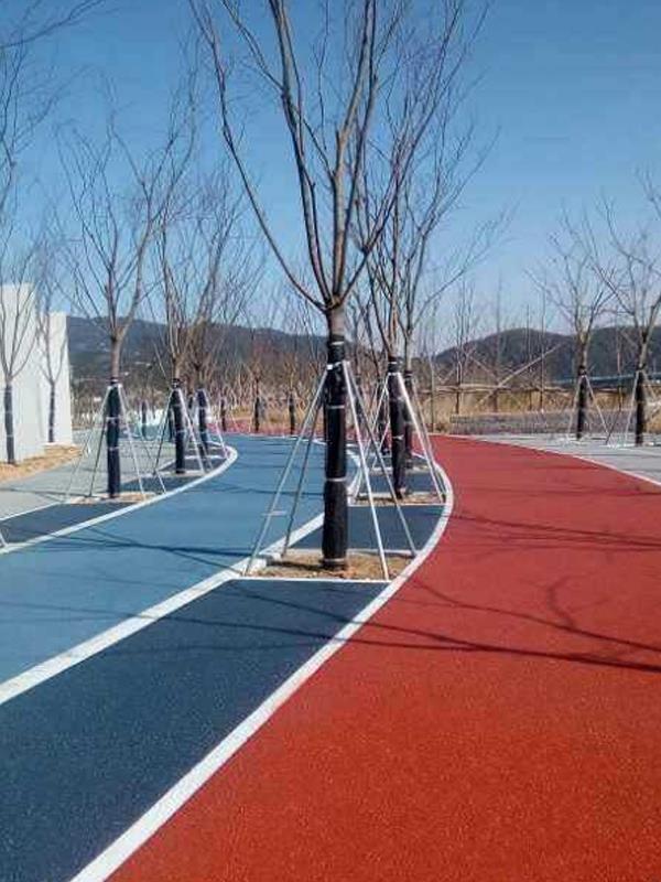 湖北柔性彩色瀝青路面